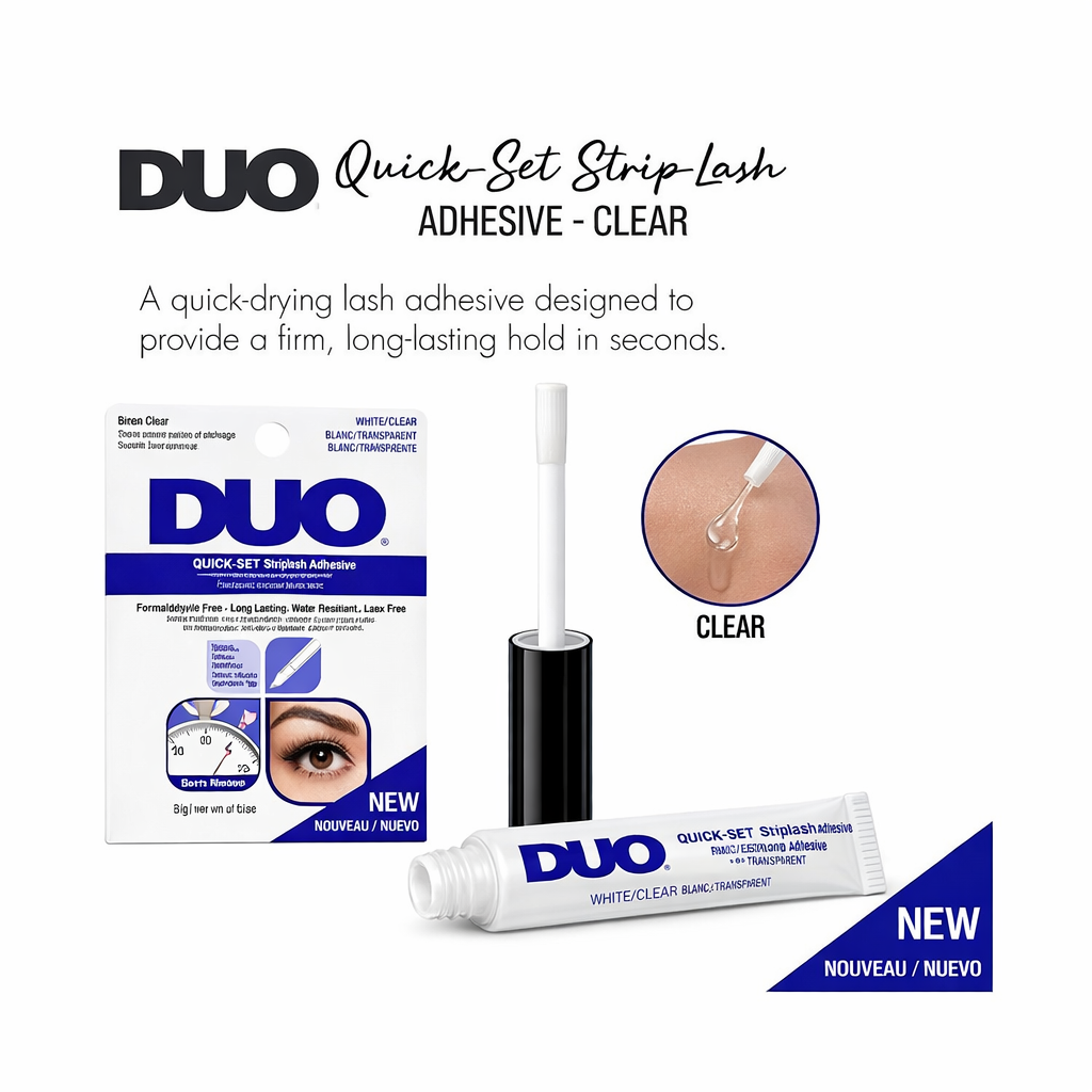 Colle DUO transparente pour faux-cils - 7 gr